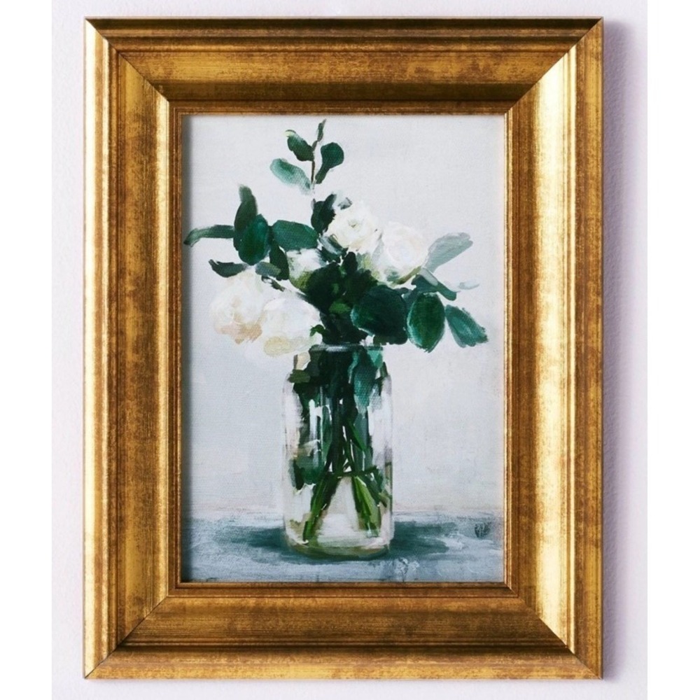 Studio McGee X Threshold 11x14 Floral Arrangement Framed Wall Canvas Art Target